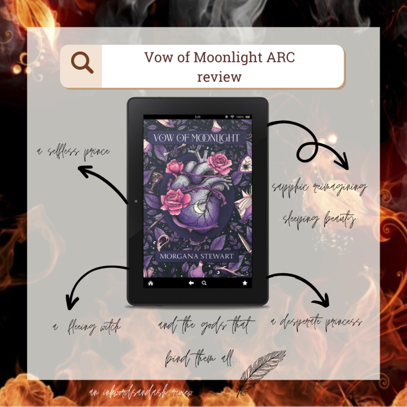 Vow of Moonlight || a fresh queer retelling [ARC review]